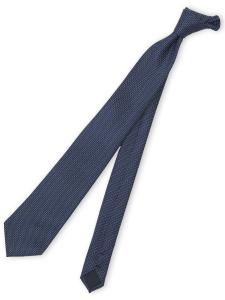Однотонный галстук стандартного размера, пригодный для стирки, ширина 8,0 см Mfeditorial, цвет 75 Navy Blue