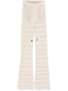 Ажурные брюки Patrizia Pepe, нейтральный