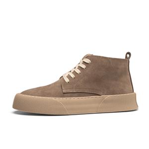 Мужские кроссовки Casual Mid top D FUSE SCANDINAVIA Slip Resistant Abrasion Resistant D:FUSE SCANDINAVIA, Apricot Fleece-Lined