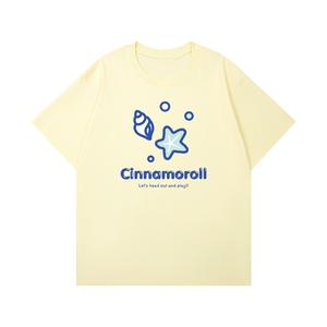 Футболка Unisex CINNAMOROLL Yugui Dog Sanrio, Apricot