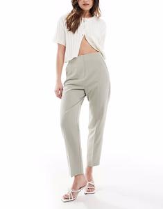 Брюки-сигареты Miss Selfridge Essentials цвета хаки