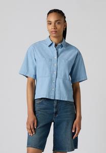 Блуза Levi's HARLIE CROPPED, Brass Organ/Light-Blue Denim