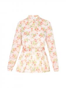 Блузка Usha, цвет offwhite multicolor