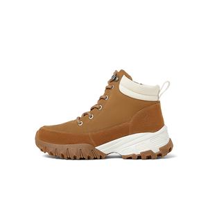 SKAP Коричневые и экрю женские ботинки, цвет Brown/Ecru