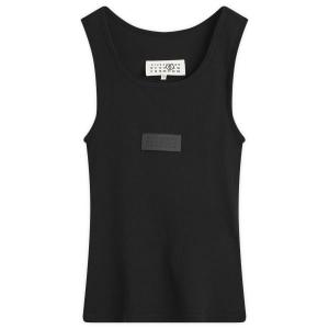 Длинная майка Mm6 Maison Margiela, черный