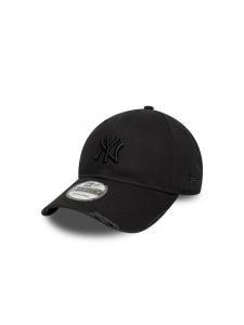 NEW ERA Кепка Athletic '9FORTY New York Yankees Washed Distressed' в черном цвете