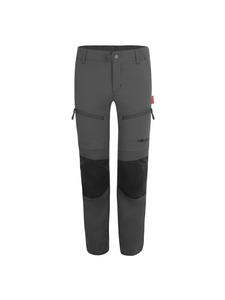 Trollkids Трекинговые брюки Nordfjord с отстегивающимися штанинами, темно-серые