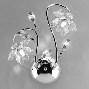 Настенный светильник ONLI Ninfea, хрустальное стекло / железо - 2 лампы