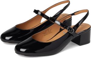 Туфли Johnston & Murphy Women's Sienna Mary Jane Slingback, Black