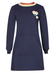 Платье темно-синего цвета happy girls by Eisend