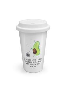 Mr. & Mrs. Panda Кофейная кружка в комплекте с изображением танцующего авокадо и надписью белого цвета