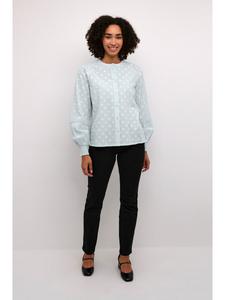 Блузка Kaffe, цвет celestial blue