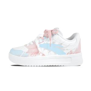 расслабленные нескользящие устойчивые к истиранию низкие кроссовки для скейтбординга unisex ANTA, оранжевый синий