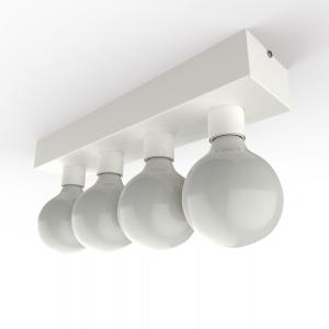 Потолочный светильник Lumicom, 10x45x7,5 см, белый