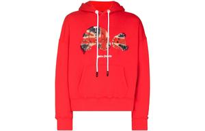 Свитер мужской красный PALM ANGELS