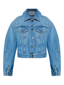 Джинсовая куртка с рукавами-буфами Givenchy, синий