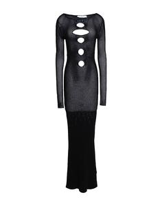 Макси платье Off, черный