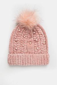 Детская шапка Guess, розовый