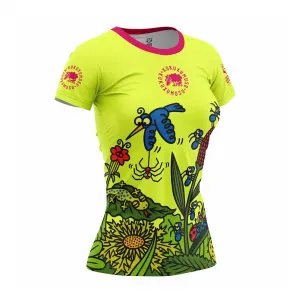 Футболка с коротким рукавом спортивная Otso Kukuxumusu Forest, желтый
