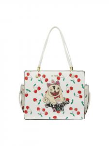 Женская сумка-тоут белого цвета myMo