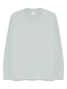 Футболка из хлопкового крепа C.P. Company, синий