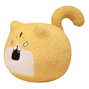 Плюшевая кукла с котятами, высота 35 см MLING, желтый