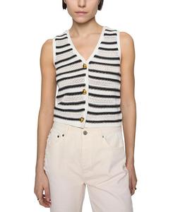 Вик Полосатый Жилет Rebecca Minkoff, мультиколор