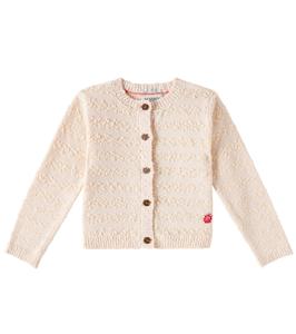 Кардиган из букле из смесового хлопка Scotch & Soda Kids, Bright Red