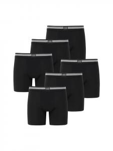 Трусы боксеры Jockey Boxershorts Cotton Stretch 6 Stück, черный