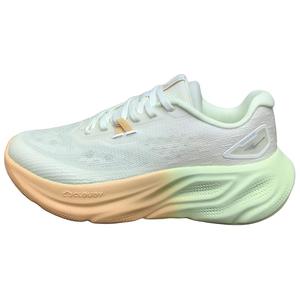 Erke Прочные дышащие кроссовки с низким верхом для повседневного бега унисекс, белые и зеленые