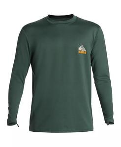 Футболка мужская Hi Petroglyph Surf с длинным рукавом Quiksilver, зеленый