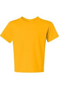 Футболка JERZEES Dri-Power Youth 50/50, цвет island yellow