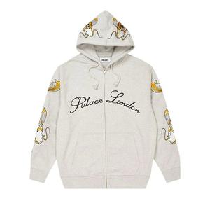 Толстовка Palace Carp Zip 'Grey Marl', серый