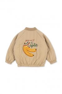 Детская куртка-бомбер JUNO BOMBER JACKET Konges Sløjd, бежевый
