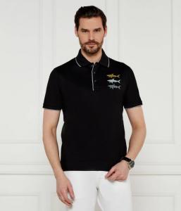 Рубашка поло Regular fit Paul&Shark, черный