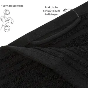 Полотенце Sleepling, черный