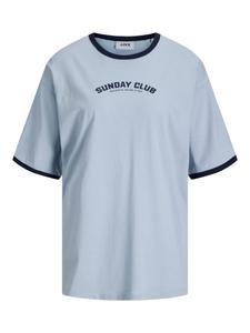 Футболка приглушенного синего цвета JJXX