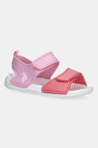 Сандалии Regan001 U.S. Polo Assn., розовый
