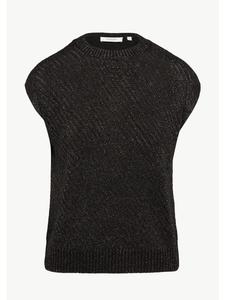 Comma Вязаный жилет-пуловер черного цвета (9999_black)