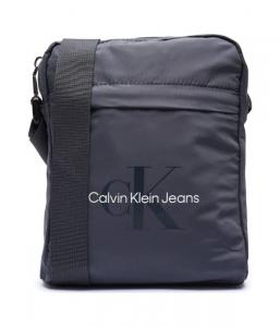 Сумка мужская Calvin Klein Jeans через плечо текстильная с логотипом бренда, синий