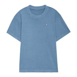 Мужская футболка lil alien с пигментным окрашиванием Dalix, Pebble Blue