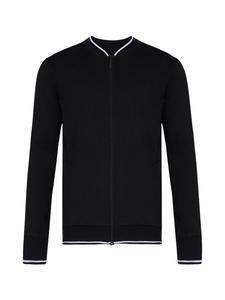 Куртка с воротником черного цвета comazo