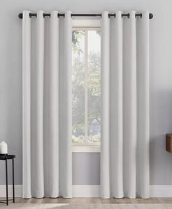 Штора с затемненной люверсом и текстурой Channing Grid, 63 x 50 дюймов Sun Zero, бежевый