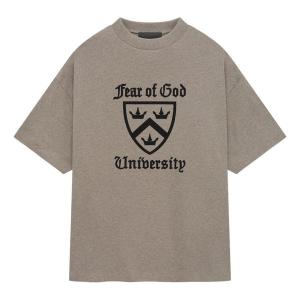Футболка ss25 heavy t-shirt Fear Of God Essentials, серый