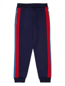 Спортивные брюки с полосками DSQUARED2 KIDS, синий