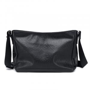 Boccasi Bjiax Мужская сумка через плечо, Черный