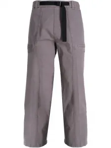 Брюки с поясом HUGO, серый