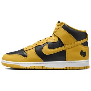 Высокие кроссовки Dunk High Wu Tang 2024 Nike, Жёлто-чёрные