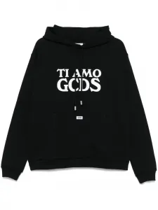 Худи Ti Amo GCDS, черный