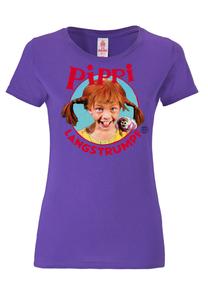 Футболка Logoshirt Pippi Langstrumpf, фиолетовый
